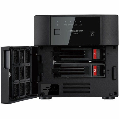 Alternate-Image1 Image for BUFFALO TeraStation 3230DN 2-Bay Secure SMB Desktop NAS 4TB (2x2TB) with Hard Drives Included