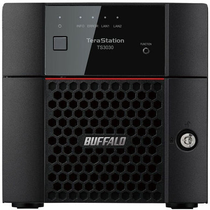 Front Image for BUFFALO TeraStation 3230DN 2-Bay Secure SMB Desktop NAS 4TB (2x2TB) with Hard Drives Included