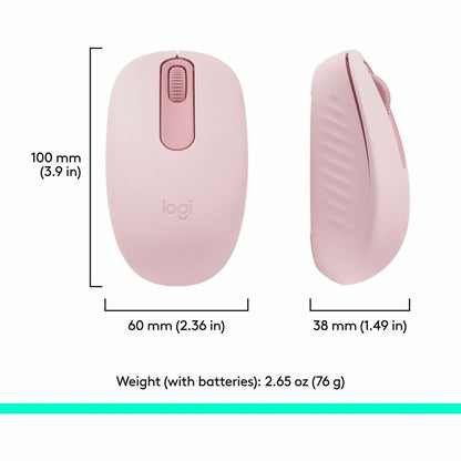 Alternate-Image7 Image for Logitech M196 Bluetooth Wireless Mouse, Compact and Portable Mouse for Laptops, Tablets and More, 12-Month Battery, Smooth Tracking, Compatible With PC and Mac, Windows and macOS (Rose)