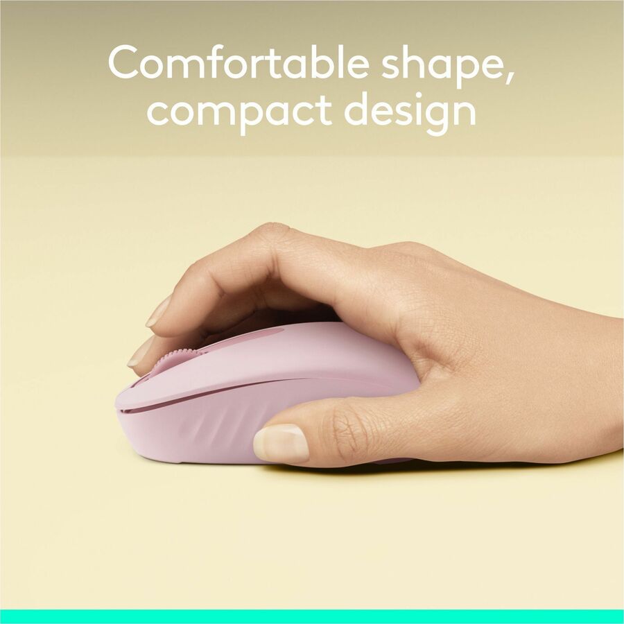 Alternate-Image1 Image for Logitech M196 Bluetooth Wireless Mouse, Compact and Portable Mouse for Laptops, Tablets and More, 12-Month Battery, Smooth Tracking, Compatible With PC and Mac, Windows and macOS (Rose)
