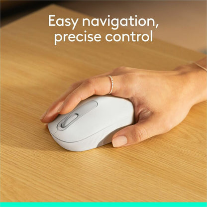 Alternate-Image4 Image for Logitech M196 Bluetooth Wireless Mouse, Compact and Portable Mouse for Laptops, Tablets and More, 12-Month Battery, Smooth Tracking, Compatible With PC and Mac, Windows and macOS (Off-white)