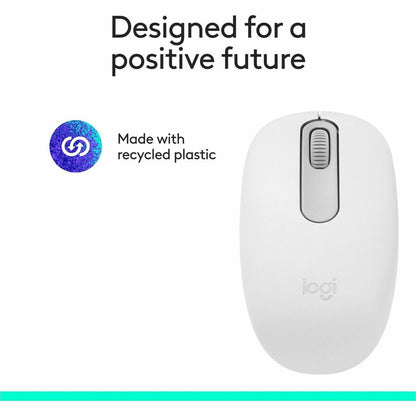 Alternate-Image6 Image for Logitech M196 Bluetooth Wireless Mouse, Compact and Portable Mouse for Laptops, Tablets and More, 12-Month Battery, Smooth Tracking, Compatible With PC and Mac, Windows and macOS (Off-white)