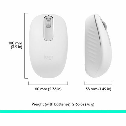 Alternate-Image8 Image for Logitech M196 Bluetooth Wireless Mouse, Compact and Portable Mouse for Laptops, Tablets and More, 12-Month Battery, Smooth Tracking, Compatible With PC and Mac, Windows and macOS (Off-white)