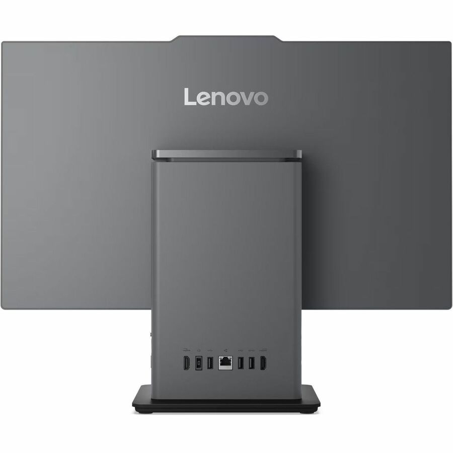 Rear Image for Lenovo ThinkCentre neo 50a 24 Gen 5 12SD004FUS All-in-One Computer - Intel Core i5 13th Gen i5-13420H - 16 GB - 512 GB SSD - 23.8" Full HD Touchscreen - Desktop - Luna Gray