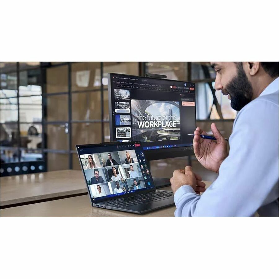 Alternate-Image8 Image for Lenovo ThinkPad X1 Carbon Gen 13 21NS0014US 14" Copilot+ PC Ultrabook - 2.8K - 120 Hz - Intel Core Ultra 7 258V - Intel Evo Platform - 32 GB - 512 GB SSD - English Keyboard - Black Paint