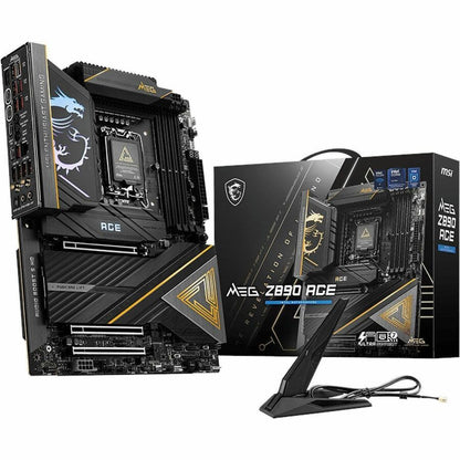 Alternate-Image4 Image for MSI MEG Z890 ACE ATX Motherboard LGA 1851 for Intel Core Ultra series 2 CPU with DDR5 RAM supports