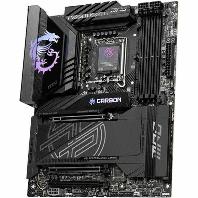 Alternate-Image2 Image for MSI MPG Z890 CARBON ATX GAMING MOTHERBOARD LGA 1851 for Intel Core Ultra CPU