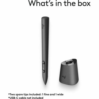 Alternate-Image9 Image for Logitech MX Ink Mixed-Reality (MR) Stylus with Charging Dock Combo, high precision and pressure sensitive, for Meta Quest 2, Meta Quest 3, Meta Quest 3S