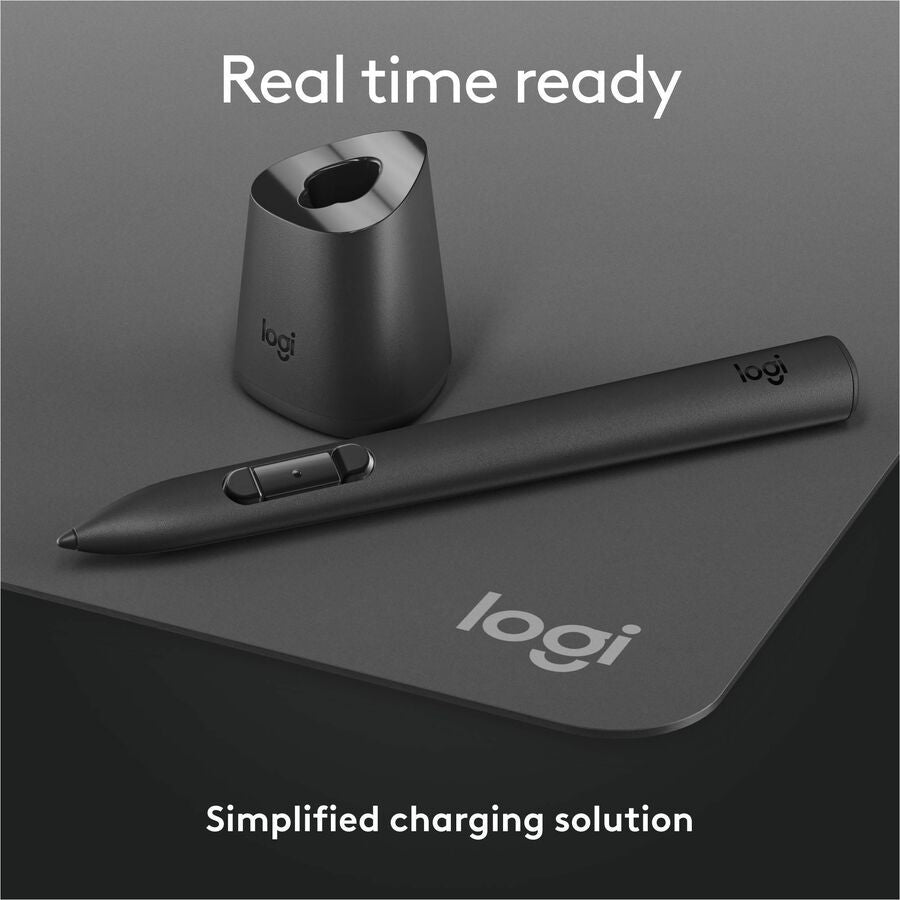 Alternate-Image8 Image for Logitech MX Ink Mixed-Reality (MR) Stylus with Charging Dock Combo, high precision and pressure sensitive, for Meta Quest 2, Meta Quest 3, Meta Quest 3S