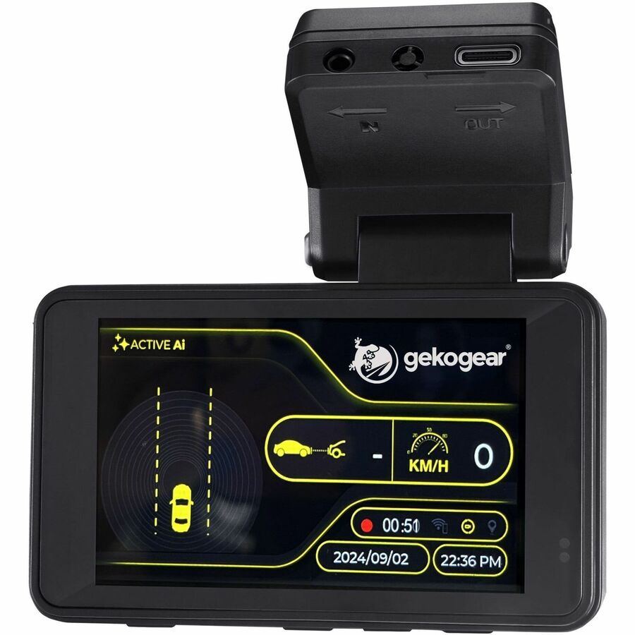 Alternate-Image4 Image for GekoGear Orbit D220 2K Quad HD AI Front and Rear Dash Cam