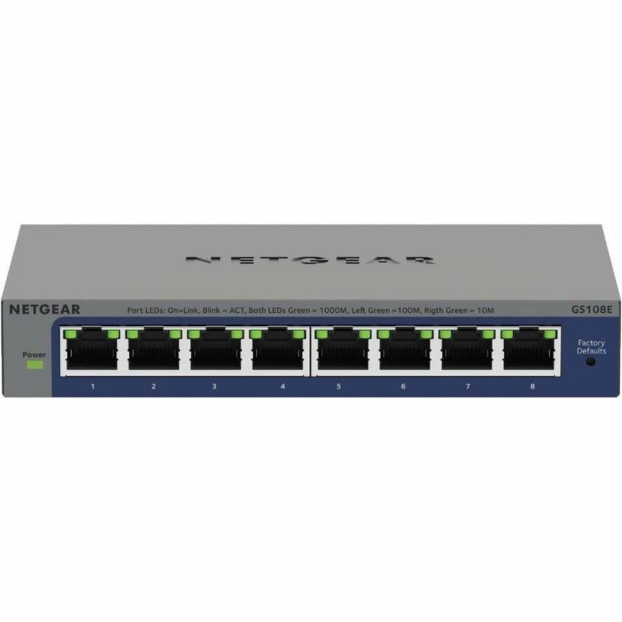 Main Image for Netgear GS108E Ethernet Switch