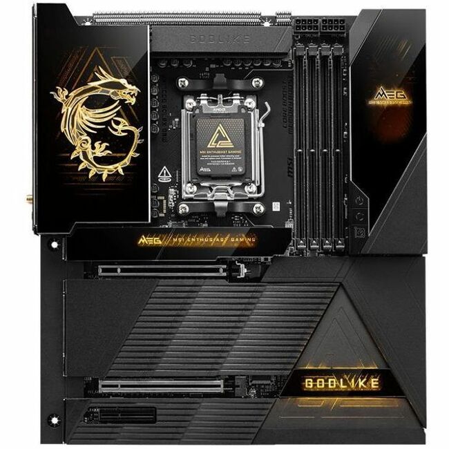 Main Image for MSI MEG X870E GODLIKE Gaming Desktop Motherboard - AMD X870E Chipset - Socket AM5 - Extended ATX