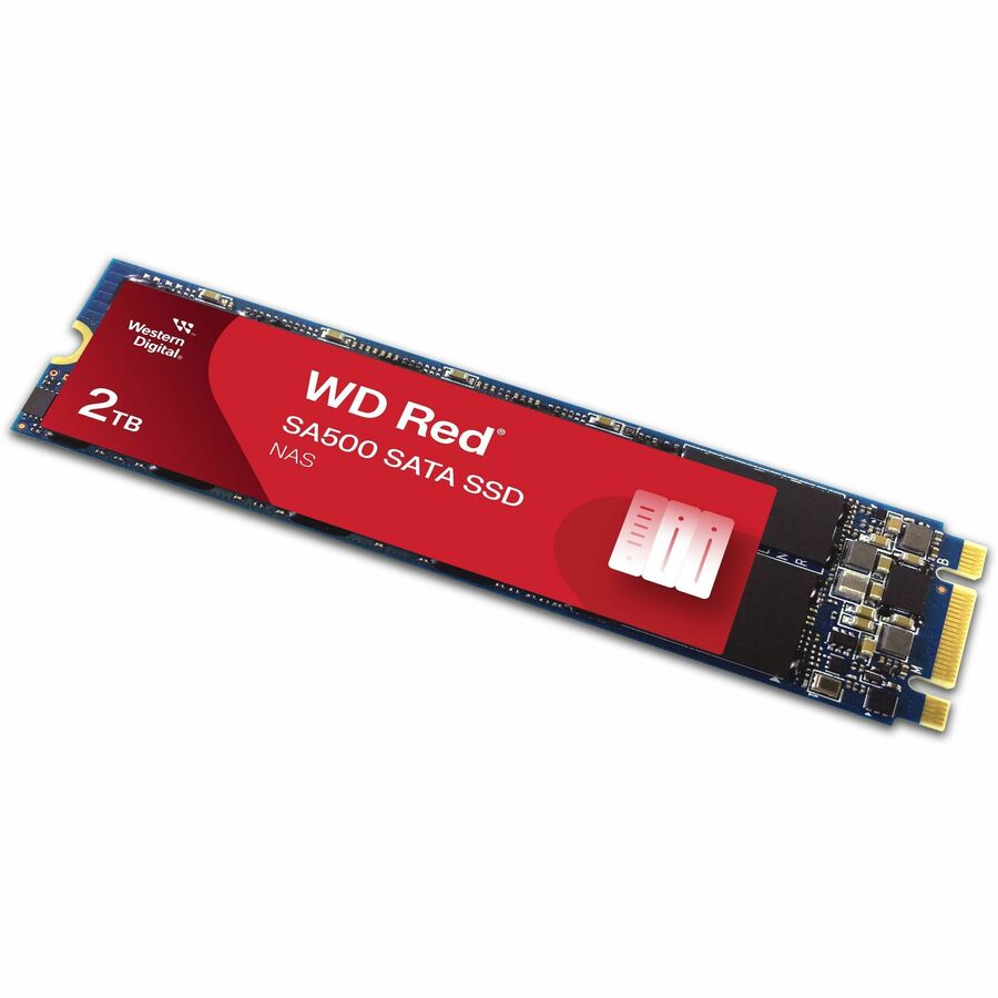 Alternate-Image2 Image for WD Red SA500 WDS200T1R0B 2 TB Solid State Drive - M.2 2280 Internal - SATA (SATA/600)