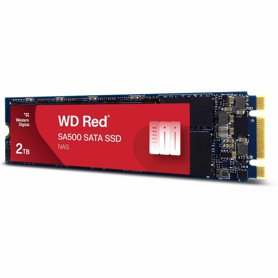Alternate-Image1 Image for WD Red SA500 WDS200T1R0B 2 TB Solid State Drive - M.2 2280 Internal - SATA (SATA/600)