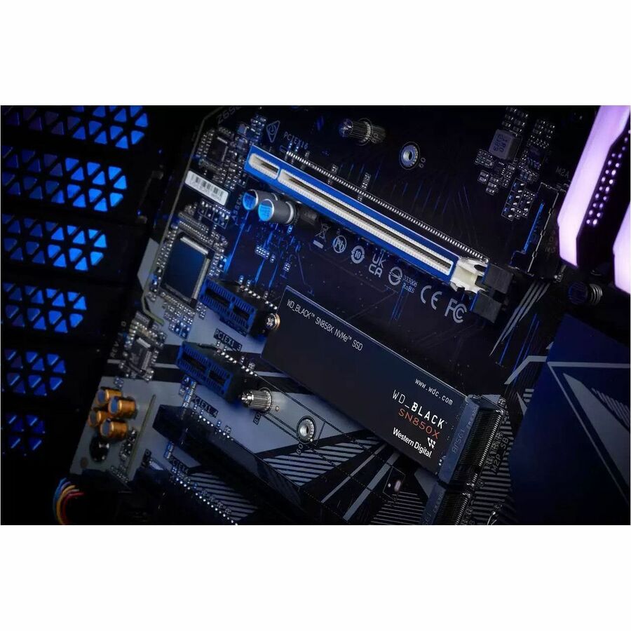 Alternate-Image2 Image for WD Black SN850X WDS800T2X0E-00CDD0 8 TB Solid State Drive - M.2 2280 Internal - PCI Express NVMe (PCI Express NVMe 4.0 x4)