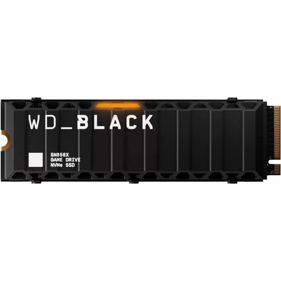 Alternate-Image1 Image for WD Black SN850X WDS400T2XHE-00BCA0 4 TB Solid State Drive - M.2 2280 Internal - PCI Express NVMe (PCI Express NVMe 4.0 x4)