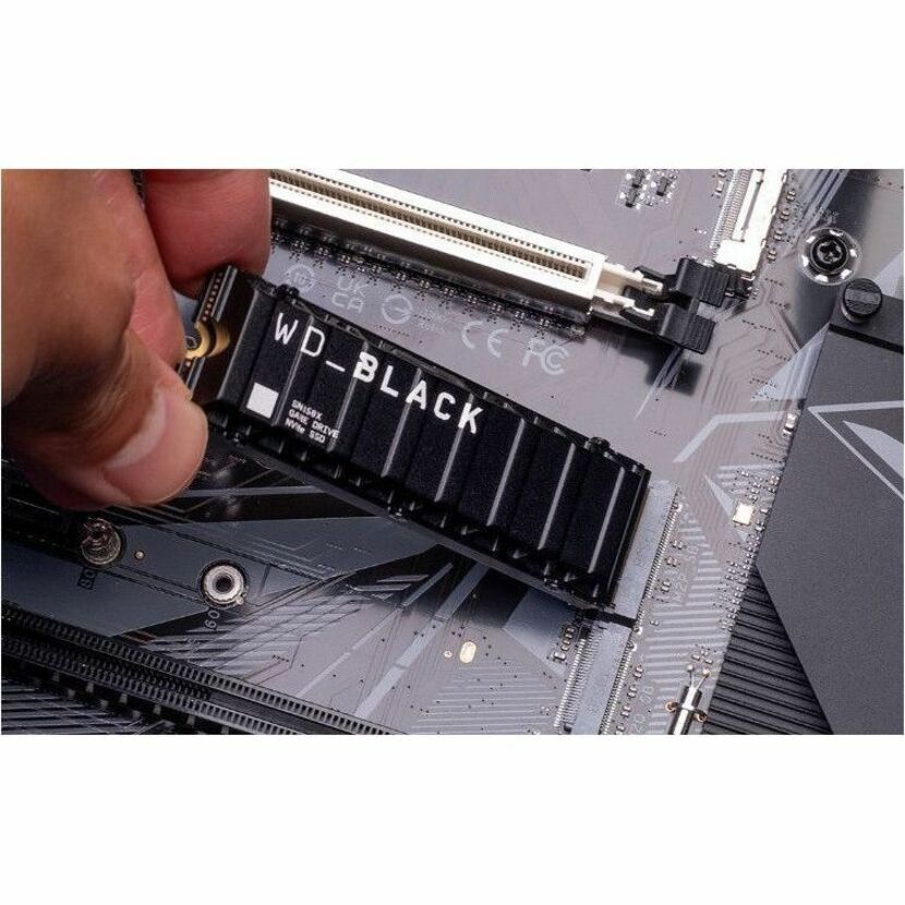 Alternate-Image2 Image for WD Black SN850X WDS400T2XHE-00BCA0 4 TB Solid State Drive - M.2 2280 Internal - PCI Express NVMe (PCI Express NVMe 4.0 x4)