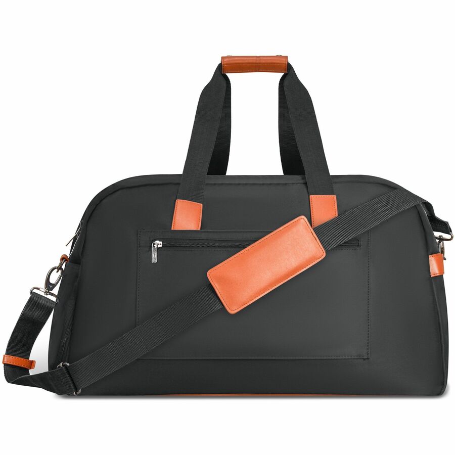 Rear Image for Champs Vintage Carrying Case (Duffel) for 11" to 15.6" Notebook, Tablet, Glasses, Travel, Shoes - Black