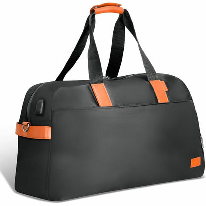 Right Image for Champs Vintage Carrying Case (Duffel) for 11" to 15.6" Notebook, Tablet, Glasses, Travel, Shoes - Black