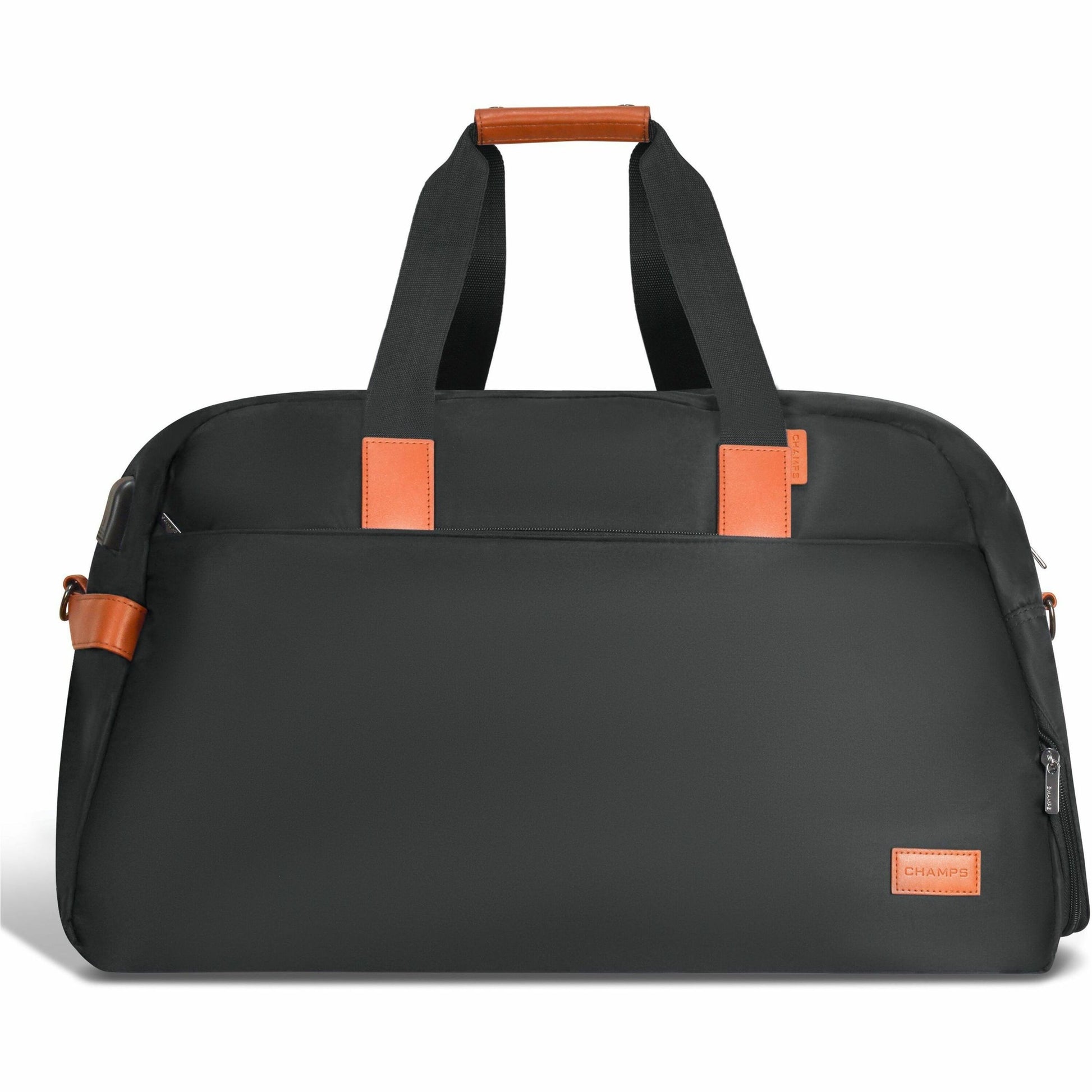 Main Image for Champs Vintage Carrying Case (Duffel) for 11" to 15.6" Notebook, Tablet, Glasses, Travel, Shoes - Black