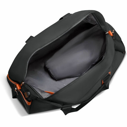 Alternate-Image4 Image for Champs Vintage Carrying Case (Duffel) for 11" to 15.6" Notebook, Tablet, Glasses, Travel, Shoes - Black