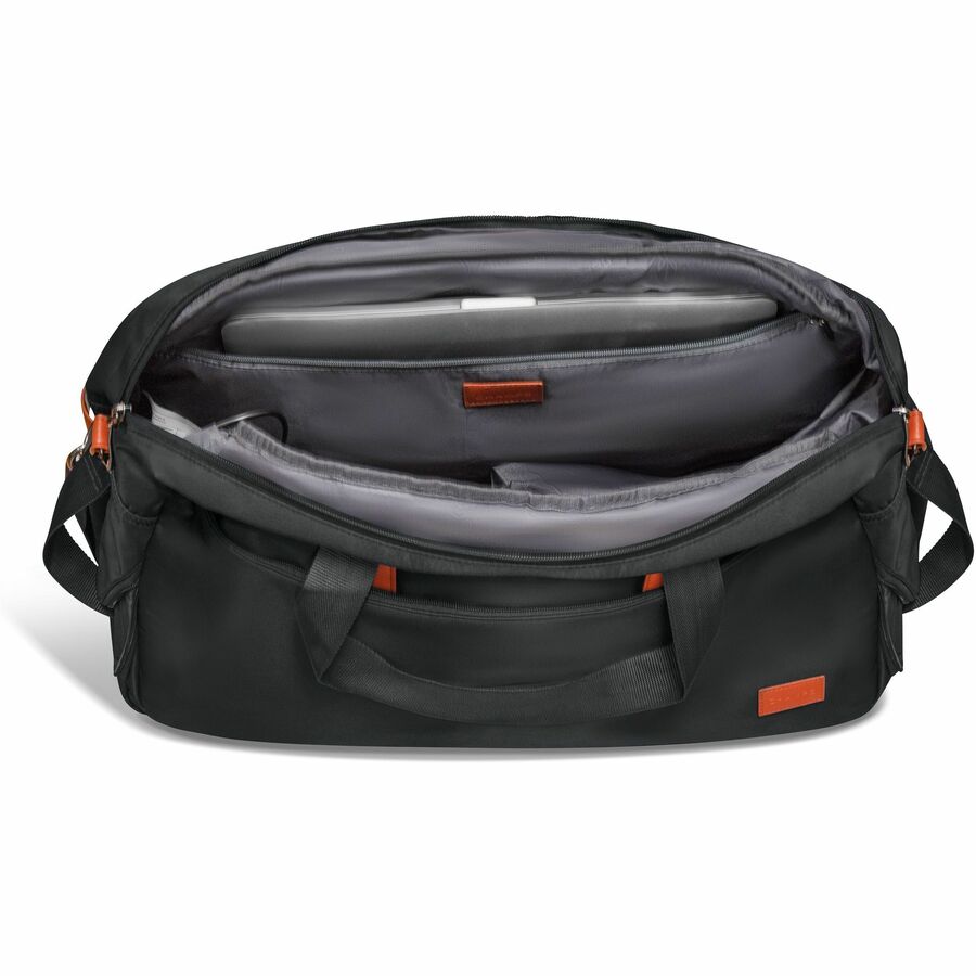 Alternate-Image5 Image for Champs Vintage Carrying Case (Duffel) for 11" to 15.6" Notebook, Tablet, Glasses, Travel, Shoes - Black