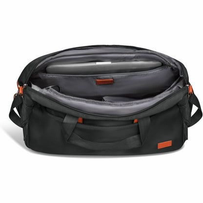 Alternate-Image5 Image for Champs Vintage Carrying Case (Duffel) for 11" to 15.6" Notebook, Tablet, Glasses, Travel, Shoes - Black