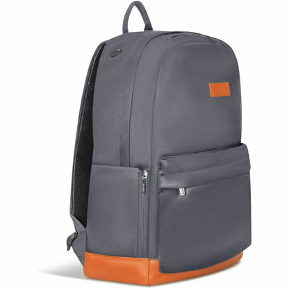 Left Image for Champs Vintage Carrying Case (Backpack) for 11" to 15.6" Water Bottle, Notebook, Tablet, Glasses, Earphone, Travel - Gray