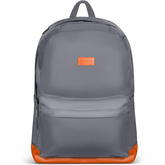 Main Image for Champs Vintage Carrying Case (Backpack) for 11" to 15.6" Water Bottle, Notebook, Tablet, Glasses, Earphone, Travel - Gray