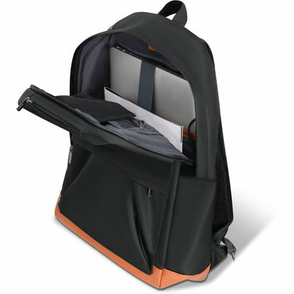 Alternate-Image4 Image for Champs Vintage Carrying Case (Backpack) for 11" to 15.6" Water Bottle, Notebook, Tablet, Glasses, Earphone, Travel - Black