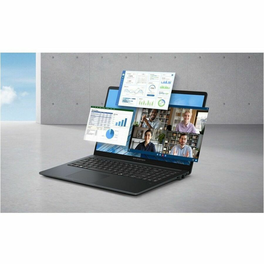 Alternate-Image10 Image for Asus ExpertBook B1 B1503 B1503CVA-XS54 15.6" Notebook - Full HD - Intel Core i5 13th Gen i5-1335U - 16 GB - 512 GB SSD - Gray