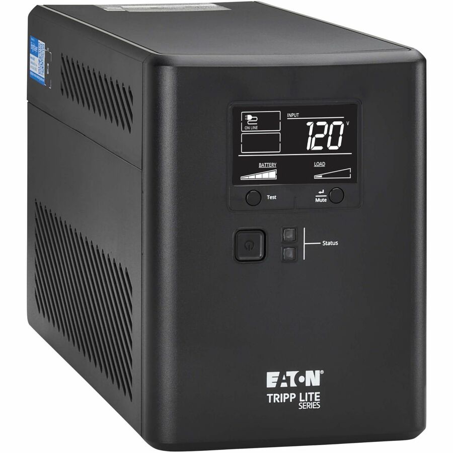 Alternate-Image1 Image for Eaton Tripp Lite Series 1000VA 600W 120V Line-Interactive Cloud-Connected UPS with Remote Monitoring - 10 NEMA 5-15R Outlets (5 Surge + 5 Surge and Battery Backup), LCD, 5-15P Plug, Tower