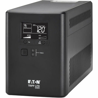 Left Image for Eaton Tripp Lite Series 1000VA 600W 120V Line-Interactive Cloud-Connected UPS with Remote Monitoring - 10 NEMA 5-15R Outlets (5 Surge + 5 Surge and Battery Backup), LCD, 5-15P Plug, Tower