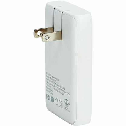 Alternate-Image4 Image for Eaton Tripp Lite Series 45W USB-C GaN Wall Charger - Ultra Slim, PD 3.0 Fast Charging, White