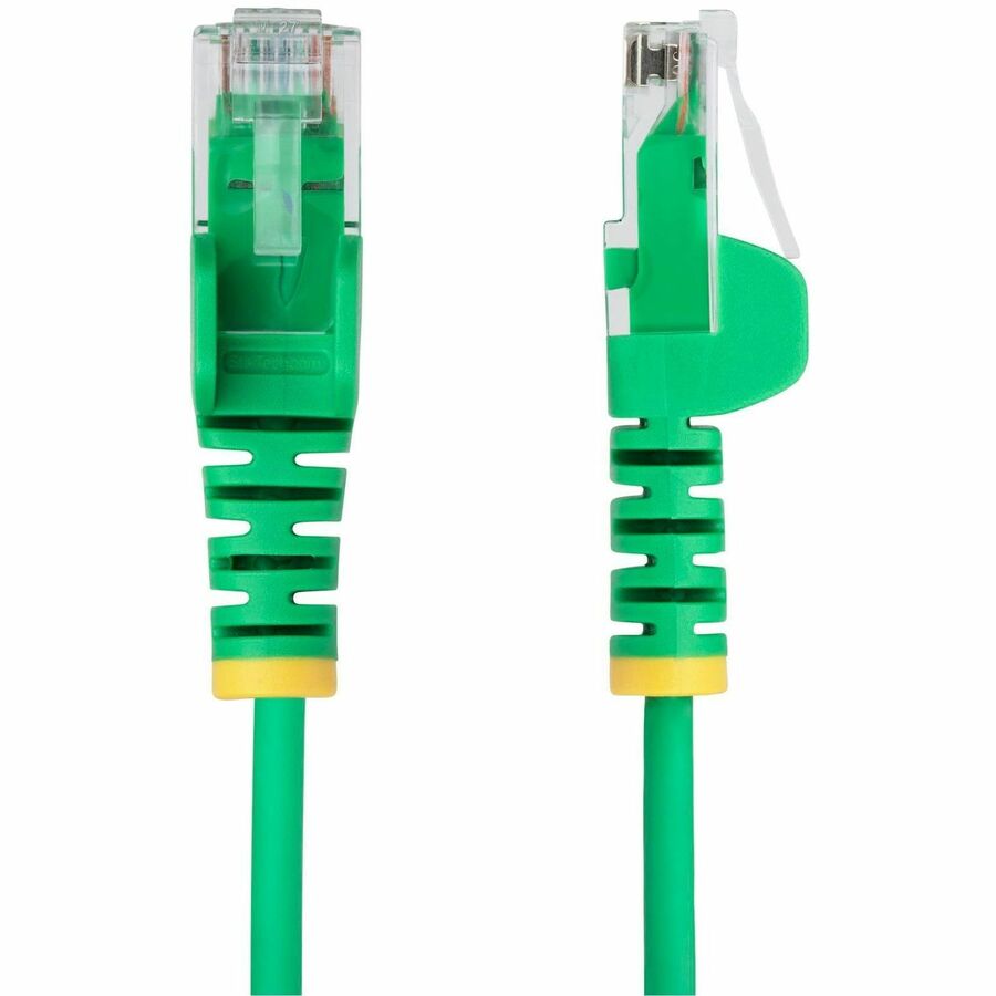 Alternate-Image7 Image for StarTech 25ft Green Slim CAT6 Ethernet Cable, Slim Snagless RJ45, UTP, LSZH, 28AWG Bare Copper, Slim Network Patch Cord