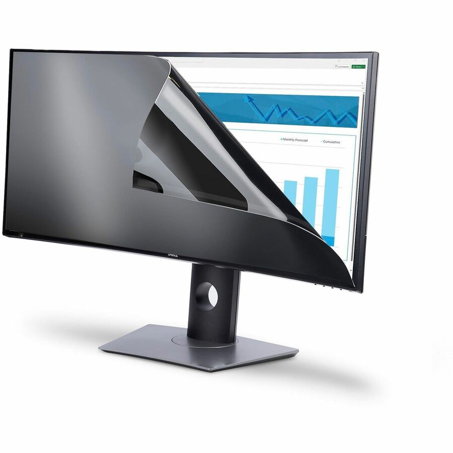 Alternate-Image2 Image for StarTech.com Privacy Screen For Dell P3424WE Curved Ultrawide 21:9 Monitor, Double-Sided, Computer Desktop Monitor Screen Protector, TAA