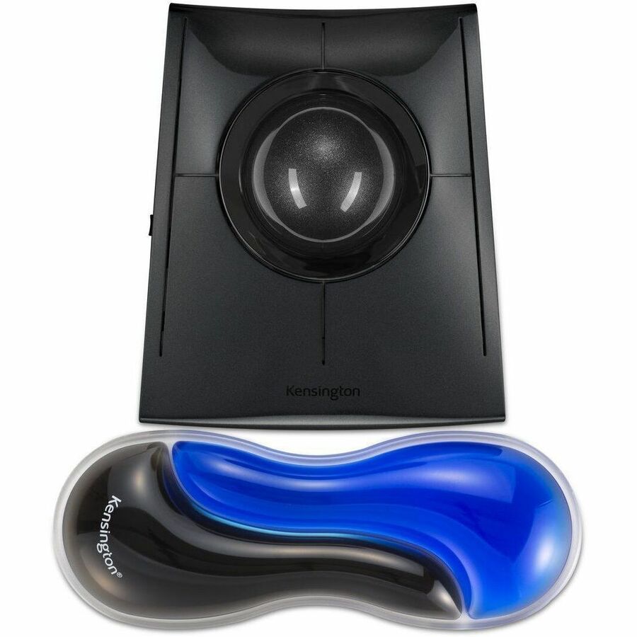 Alternate-Image6 Image for Kensington Slim Duo Gel Mouse/Trackball Wrist Rest - Blue