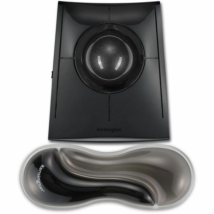 Alternate-Image5 Image for Kensington Slim Duo Gel Mouse/Trackball Wrist Rest - Gray