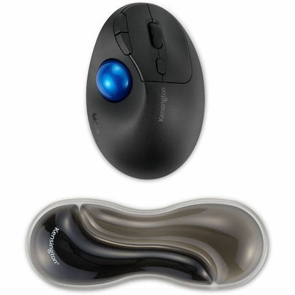 Alternate-Image2 Image for Kensington Slim Duo Gel Mouse/Trackball Wrist Rest - Gray