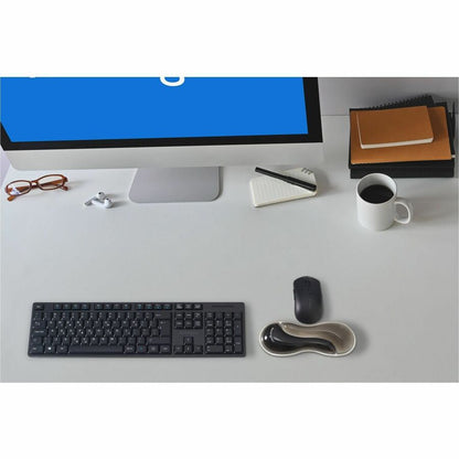 Alternate-Image7 Image for Kensington Slim Duo Gel Mouse/Trackball Wrist Rest - Gray