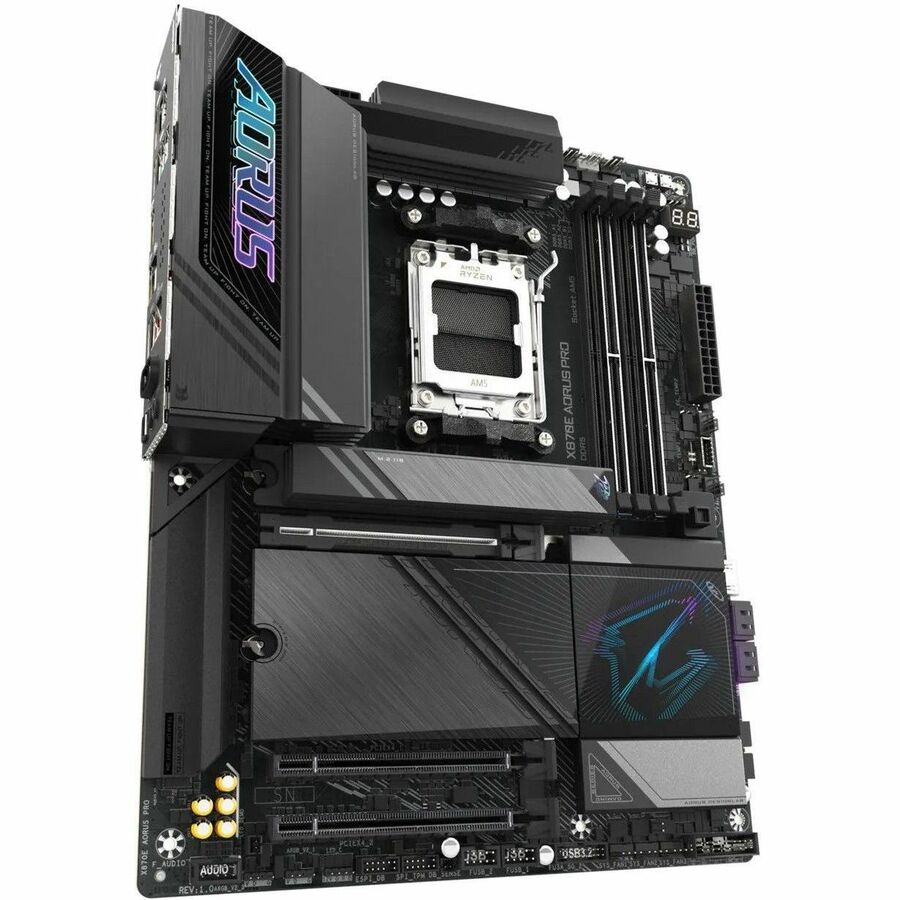 Alternate-Image2 Image for GIGABYTE X870E PRO Gaming Desktop Motherboard - AMD X870E Chipset - Socket AM5 - ATX