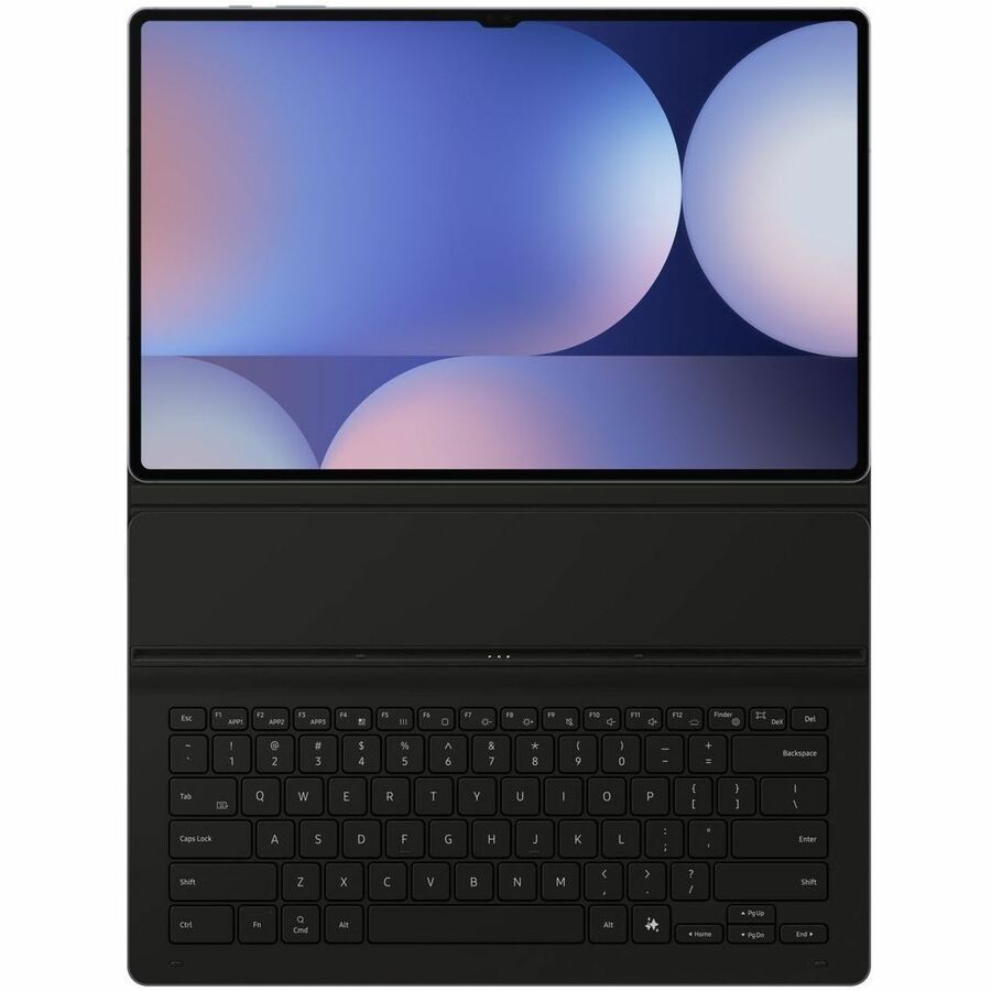 Alternate-Image6 Image for Samsung Keyboard/Cover Case (Book Fold) Samsung Galaxy Tab S10 Ultra, Galaxy Tab S9 Ultra Tablet - Black