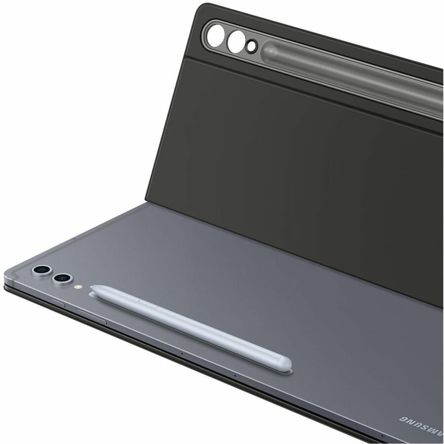 Alternate-Image1 Image for Samsung Keyboard/Cover Case (Book Fold) Samsung Galaxy Tab S10 Ultra, Galaxy Tab S9 Ultra Tablet - Black