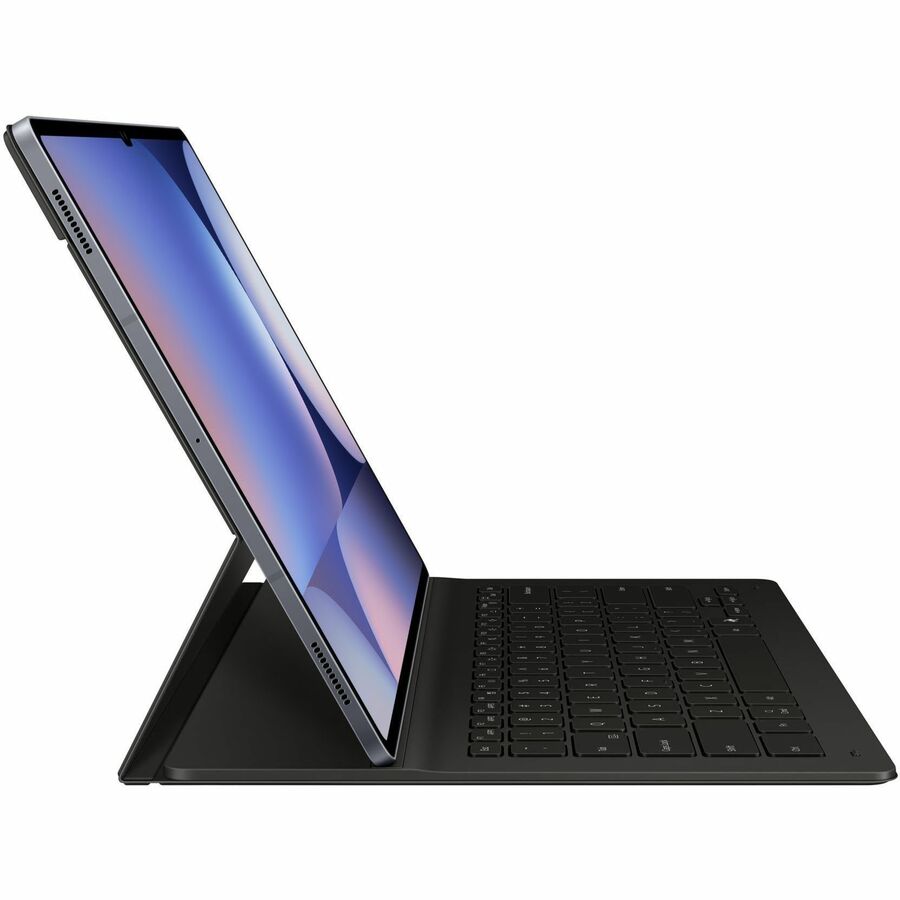 Top Image for Samsung Keyboard/Cover Case (Book Fold) Samsung Galaxy Tab S10 Ultra, Galaxy Tab S9 Ultra Tablet - Black