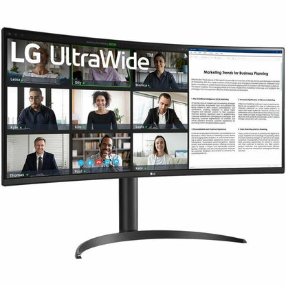Main Image for LG Ultrawide 34WR55QK-B 34" Class UW-QHD Curved Screen LCD Monitor - 21:9