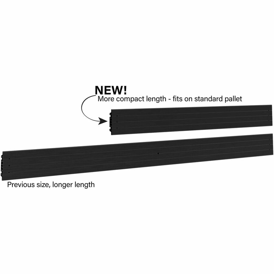 Alternate-Image3 Image for Chief Fusion Large 3x1 Modular Menu Board Wall Mount - For Displays 40-55˘ - Black