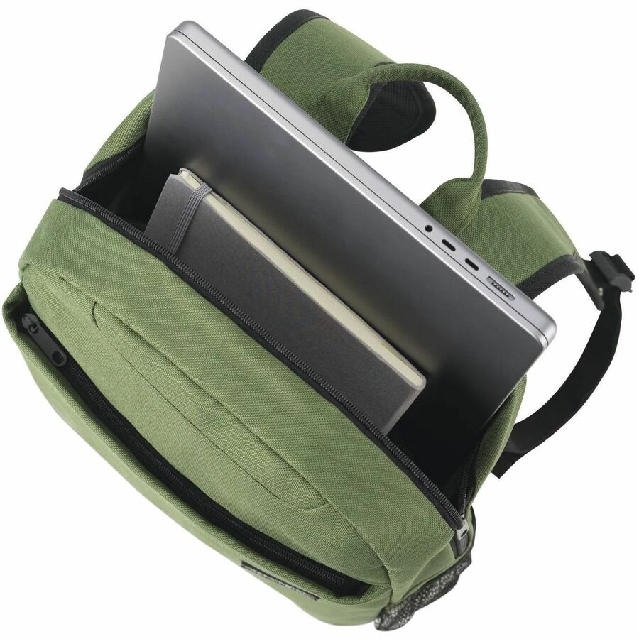 Alternate-Image3 Image for Kensington Simply Portable Lite Carrying Case (Backpack) for 16" Notebook - Green
