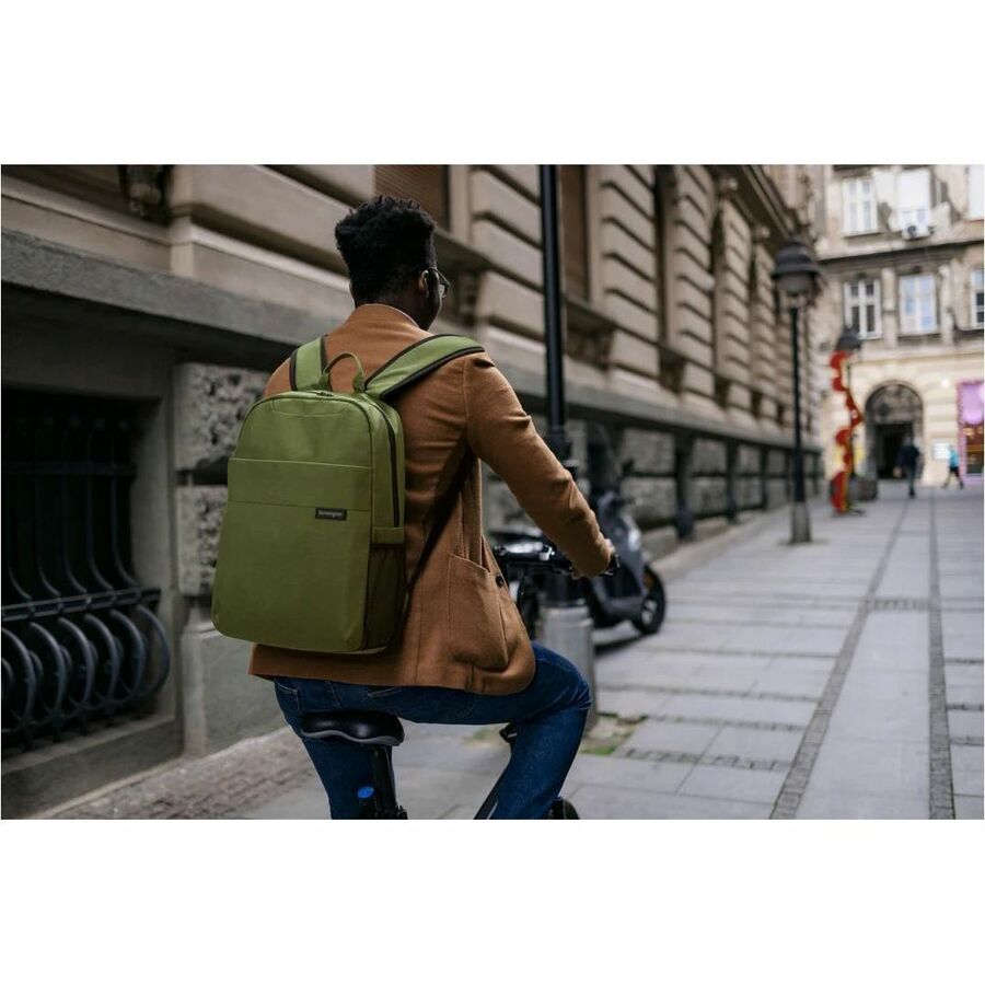 Life-Style Image for Kensington Simply Portable Lite Carrying Case (Backpack) for 16" Notebook - Green