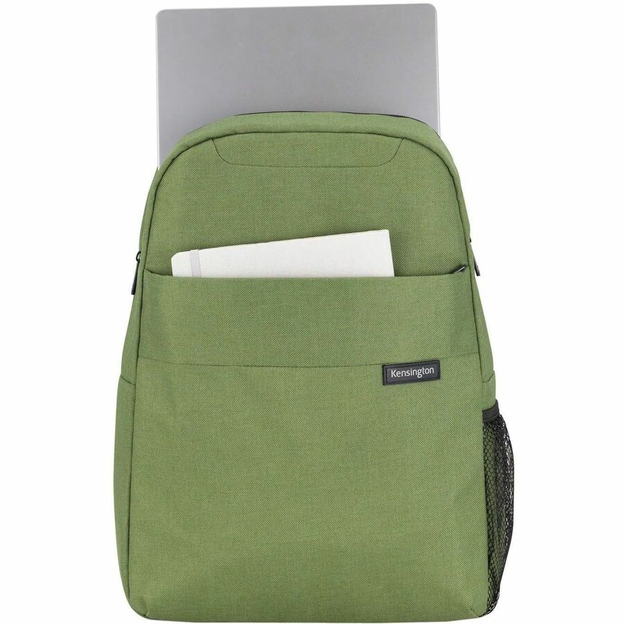 Alternate-Image1 Image for Kensington Simply Portable Lite Carrying Case (Backpack) for 16" Notebook - Green