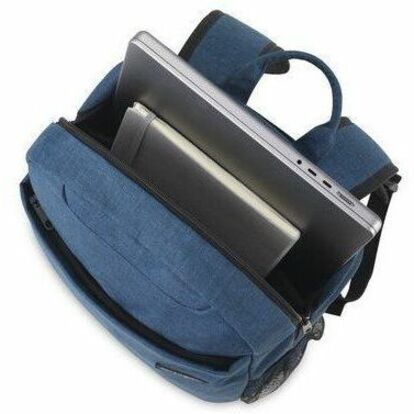 Top Image for Kensington Simply Portable Lite Carrying Case (Backpack) for 16" Notebook - Navy Blue